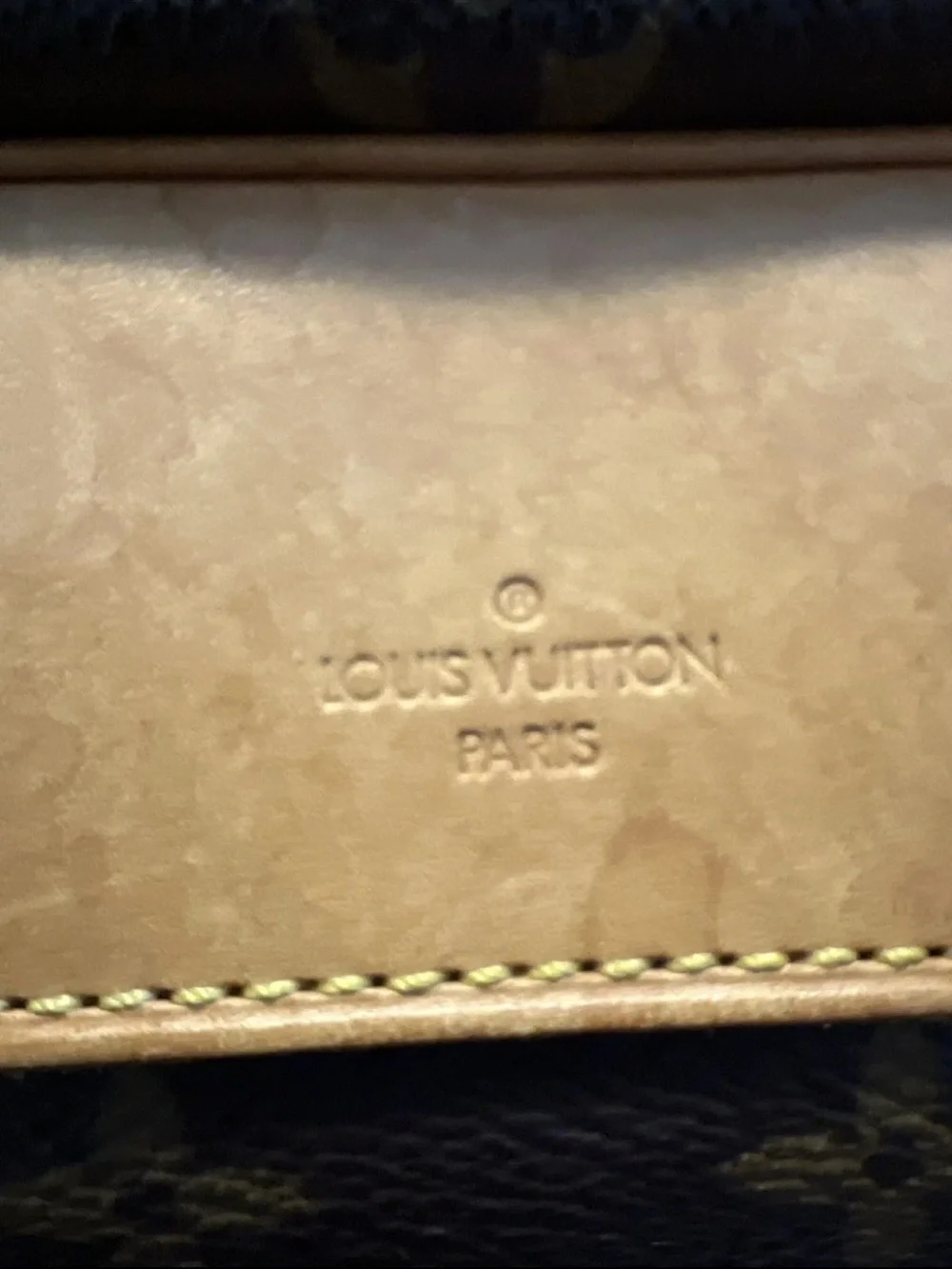 Authentic Louis Vuitton Monogram Deauville Bag Purse
